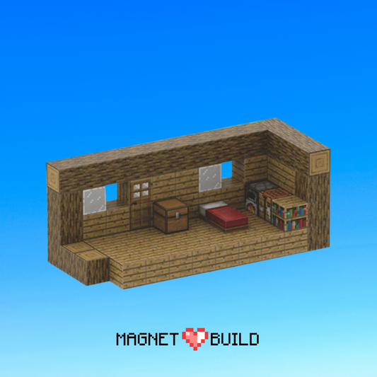 Wooden Cabin - 80 Pieces